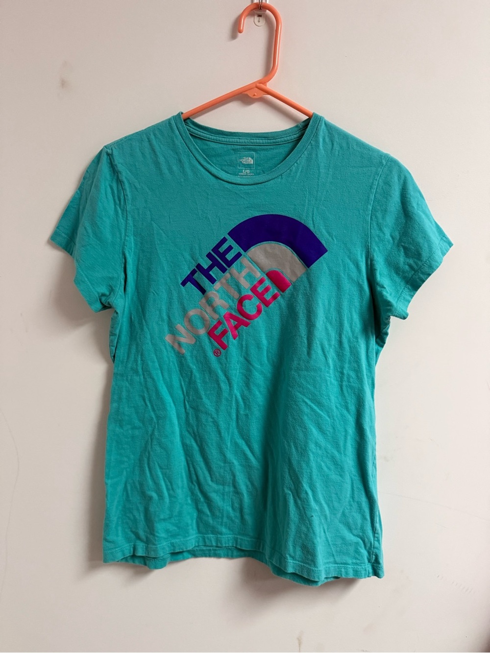 The North Face Teal Logo Tee